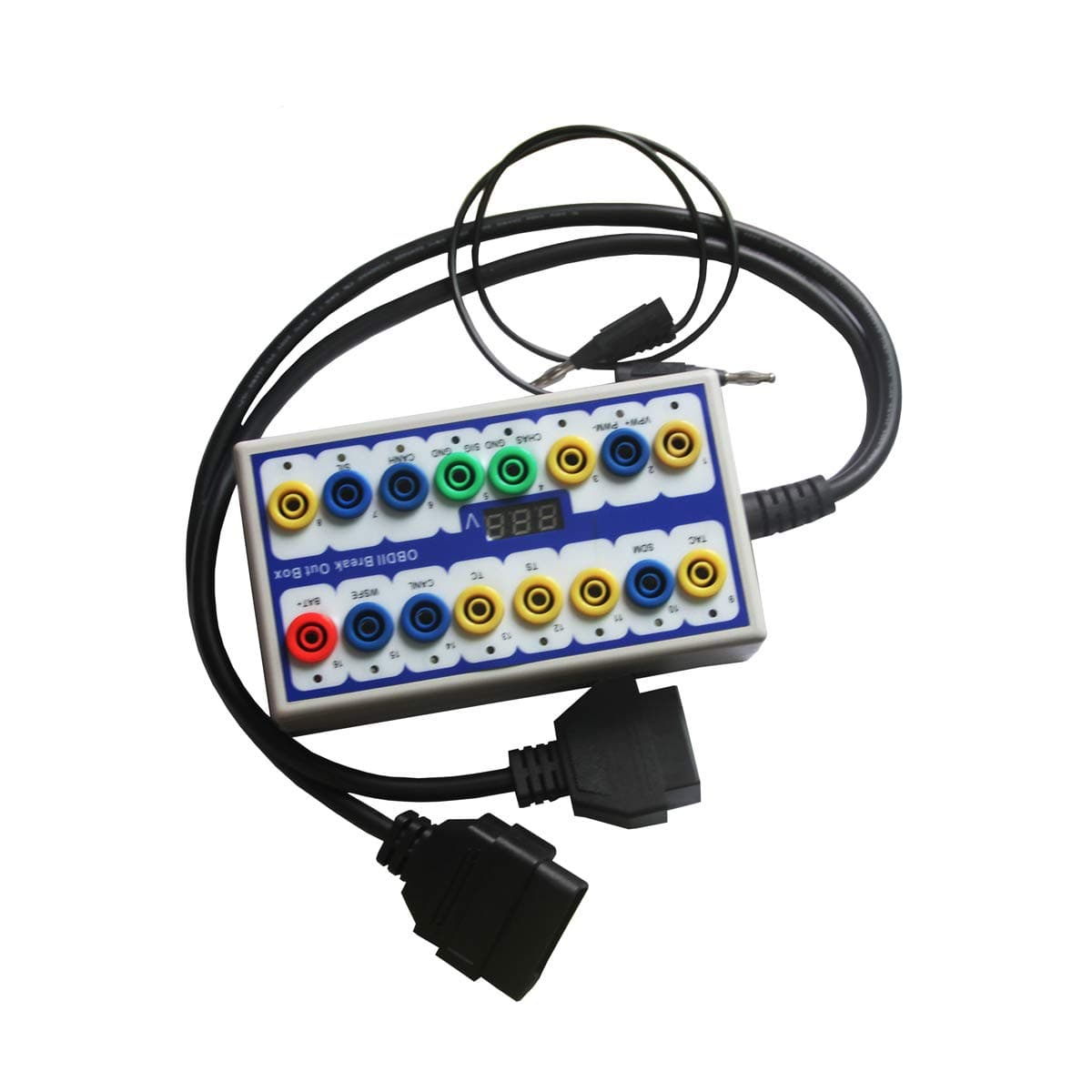 OBDII Diagnosis Scan Tool Protocol Detector Break Out Box OBD Diagnostic Tool OBD line Signal Text car Fault Diagnostic Tool