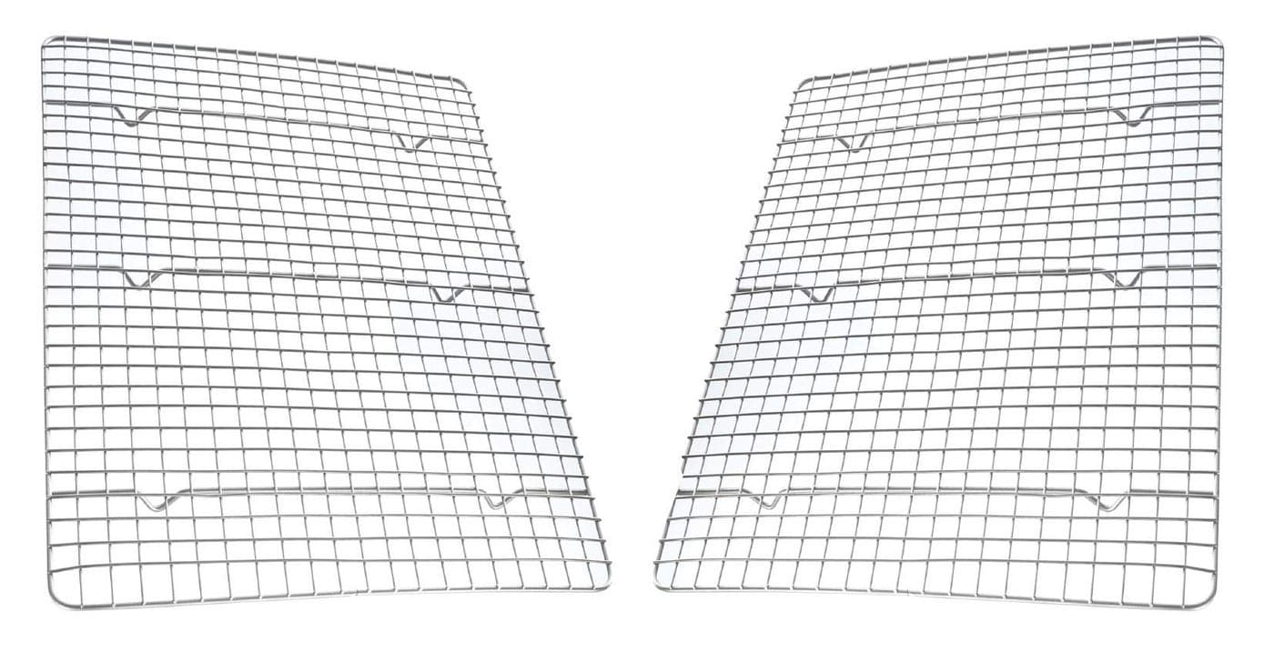 USA Pan Half Sheet Nonstick Roasting and Cooling Rack Set of 2