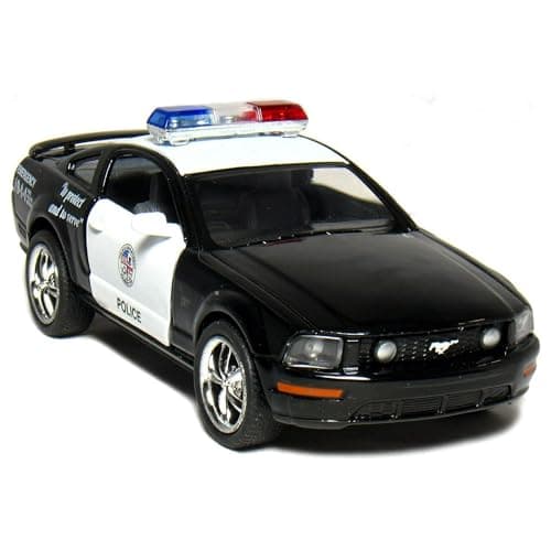 KiNSMART 2006 Ford Mustang GT 138 Scale 5 Die Cast Metal Model Toy Car Police