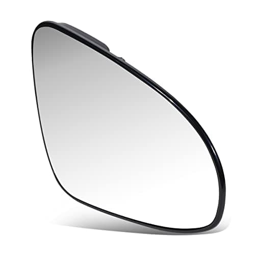 DNA Motoring OEM-MG-0547 Right Side Power Non-Heated Mirror Glass w/Backing Plate Compatible with 2014-2019 Corolla