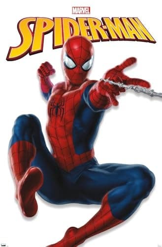 Marvel Comics - Spider-Man Feature Series Wall Poster, 34L" x 22.4W", Unframed Version