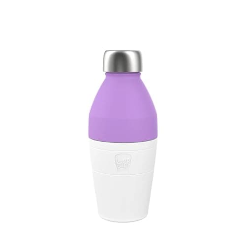 KeepCup Thermal Stainless Steel Water Bottle | Vacuum Insulated Travel Coffee Thermos Cup with Spill Proof Lid | Medium | 18 oz / 532ml | Twilight