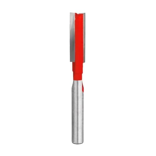 Freud Double Flute Straight Bit with Tico Hi-Density Carbide for Maximum Performance - 2 Cutters, 24000 RPM, 1" Height, 5/16" Diameter, 2-1/2" Length, 1/4" Shank - 04-118