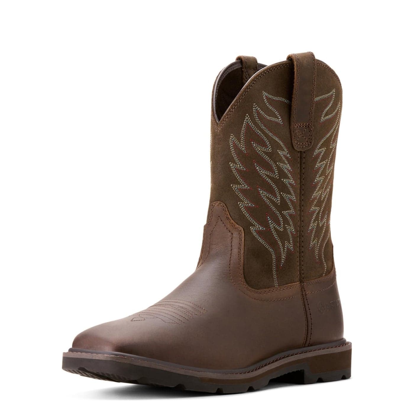 ARIAT Groundbreaker Wide Square Toe Work Boot