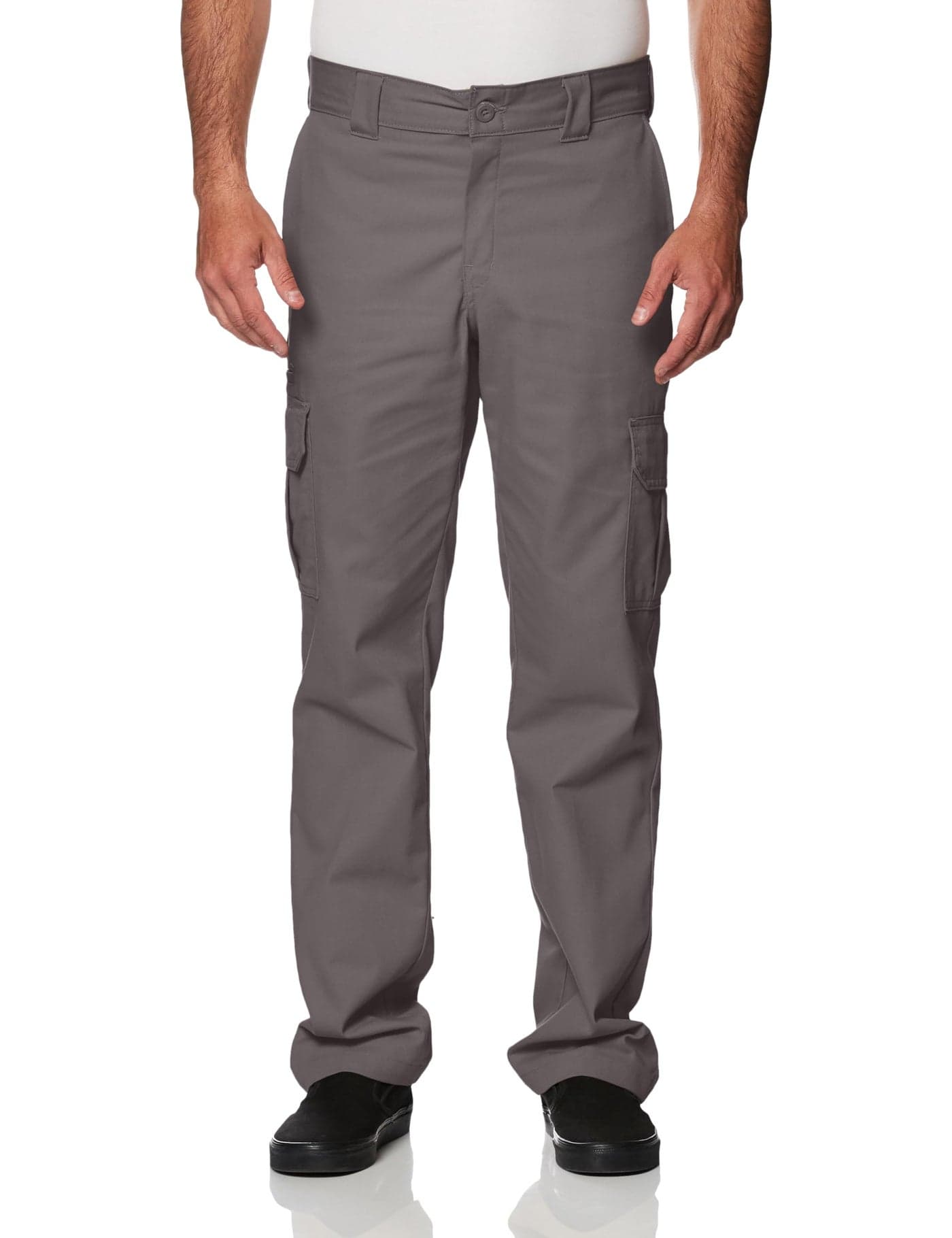 Dickies Mens Regular Straight Stretch Twill Cargo Pants Gravel Gray 32W x 32L US