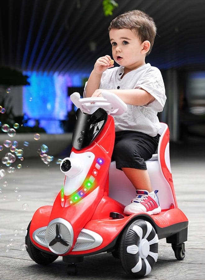 Children Electric Car Bubble Balance Boys and Girls Remote Control Toy Car Baby Four Wheel Drift Car