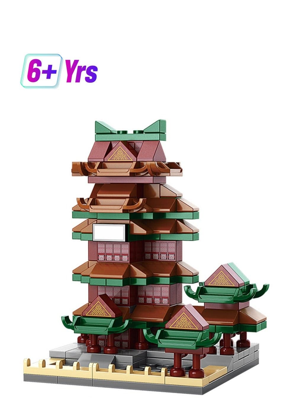 Yuejiang Building 194pcs Street View Series Building Blocks Assembly Kit Games And Engineering Toys, Home Decoration, Building Model Creative Gifts