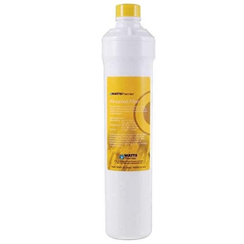 Watts Premier 105351 RO Pure Carbon Pre-Filter, Yellow