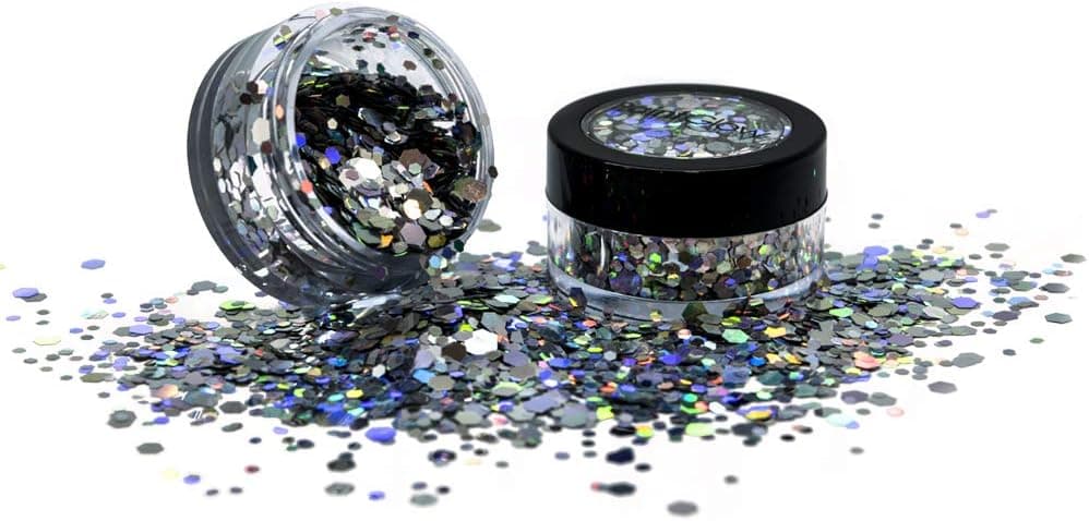 PaintGlow Chunky Cosmetic Glitter for Hair Face Body Disco Fever 3g