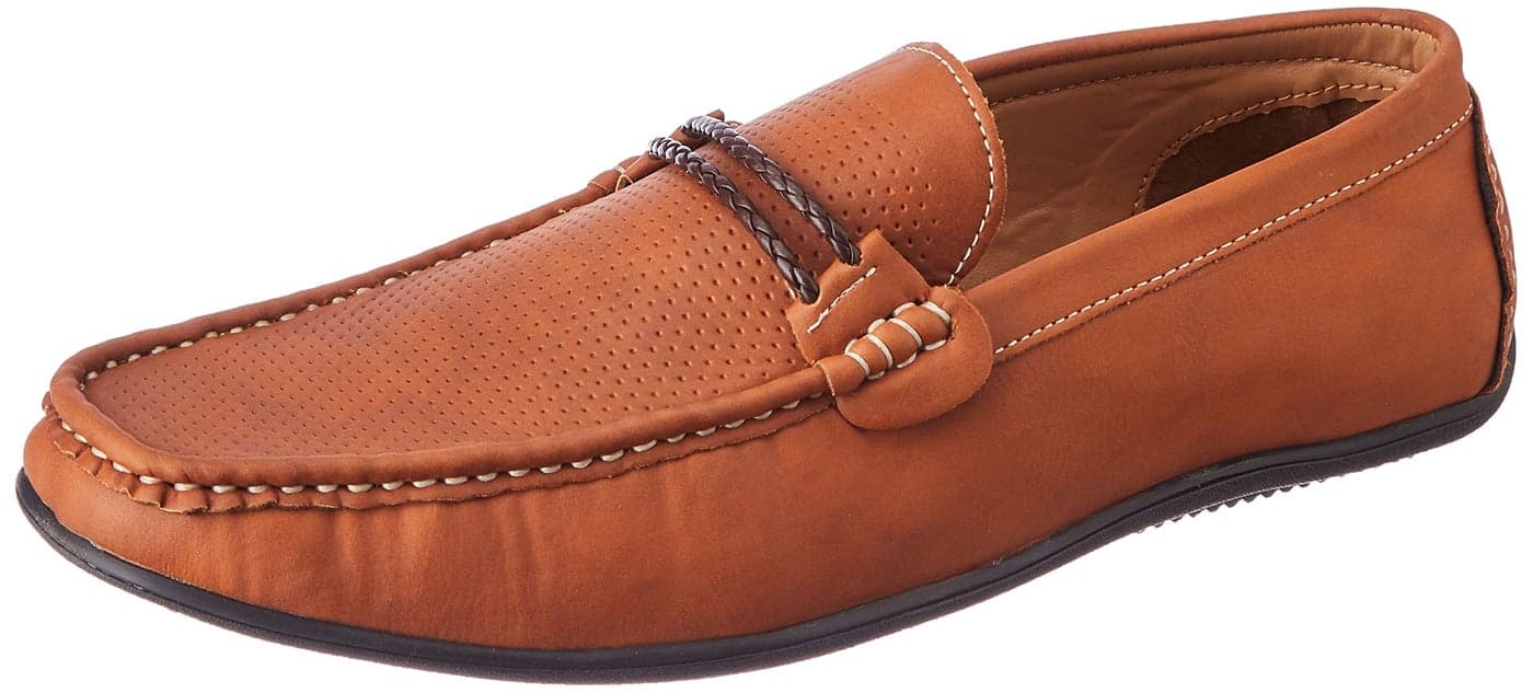 Bata Men's Slip-on Loafer - TAN (10 UK) (8513529)
