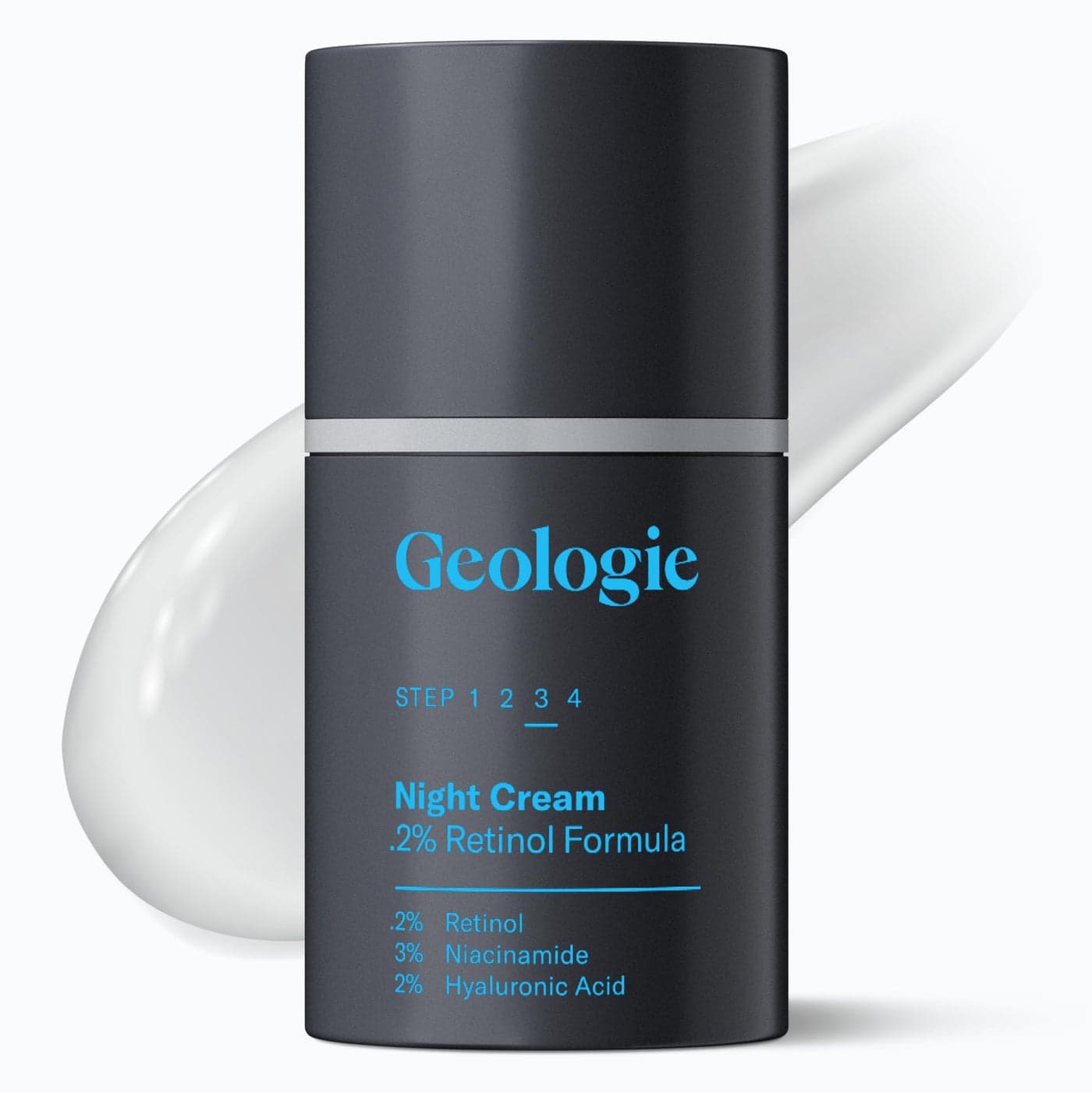 Geologie Retinol AntiAging Face Cream Enhanced 2 Retinol Formula for Effective Results Reduce Fine Lines Wrinkles Protect Repair Skin With Hyaluronic Acid Niacinamide For Men Women