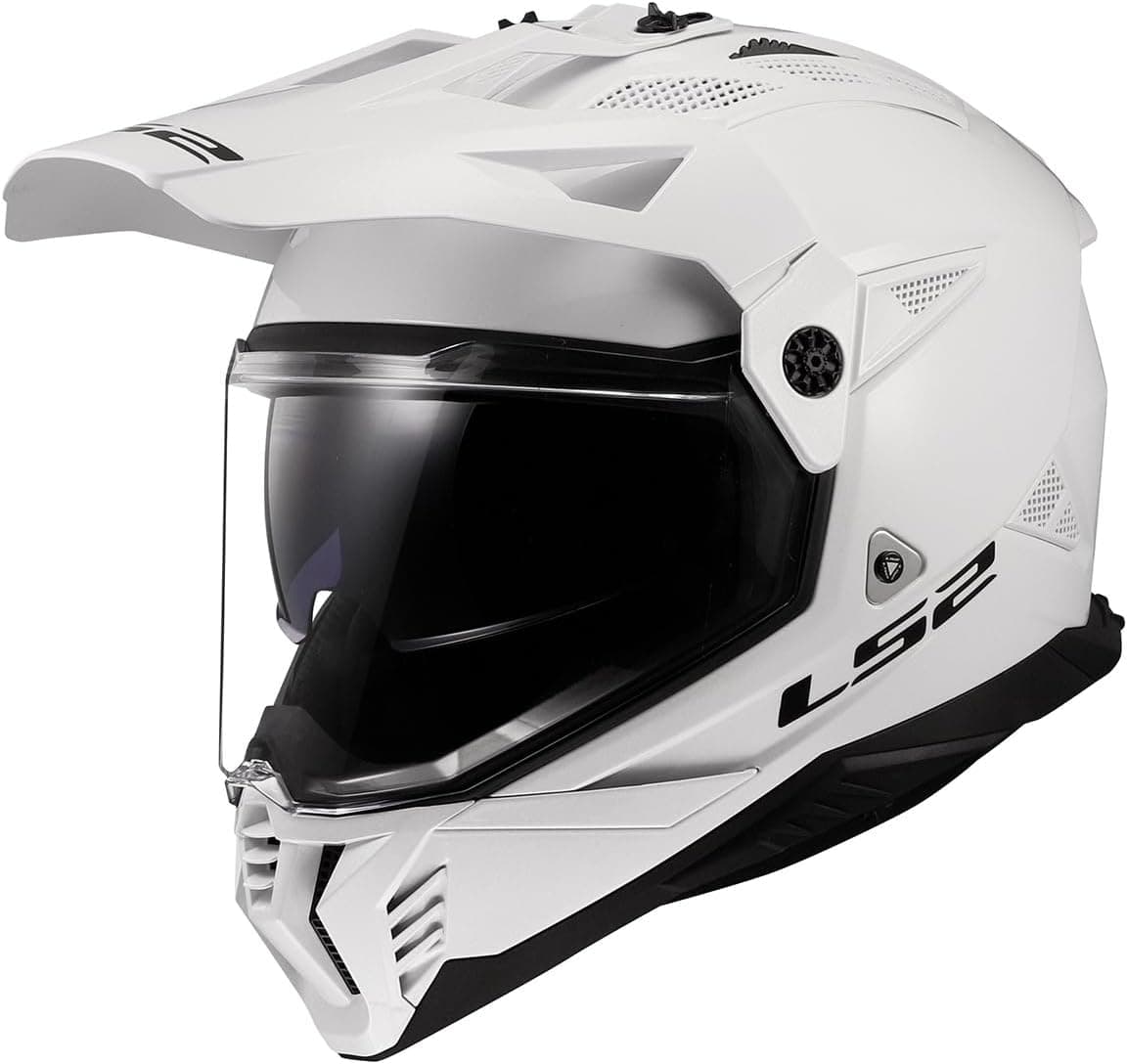 LS2 Blaze II Adventure Motorcycle Helmet with Integrated SunShield