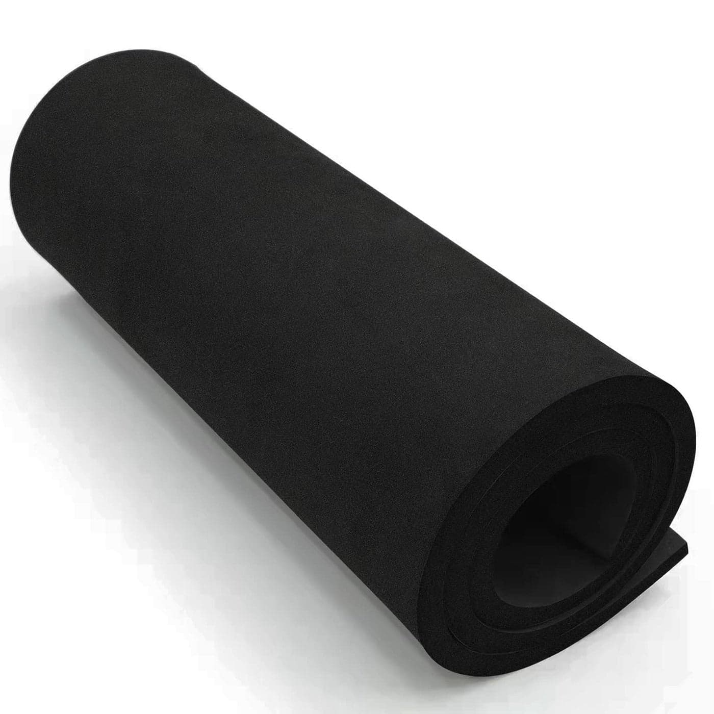 Black Eva Foam Sheet rollPremium eva Craft Foam 10mm Thick139 x 39 High Density 86kgm3 for Halloween Cosplay Costume Crafts DIY Projects by MEARCOOH