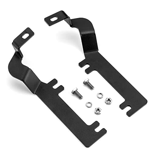 WeiSen Hood Hinge Ditch Light Mounting Brackets Compatible with Chevrolet Silverado 1500 20192022 for Auxiliary Offroad Work Light Pods