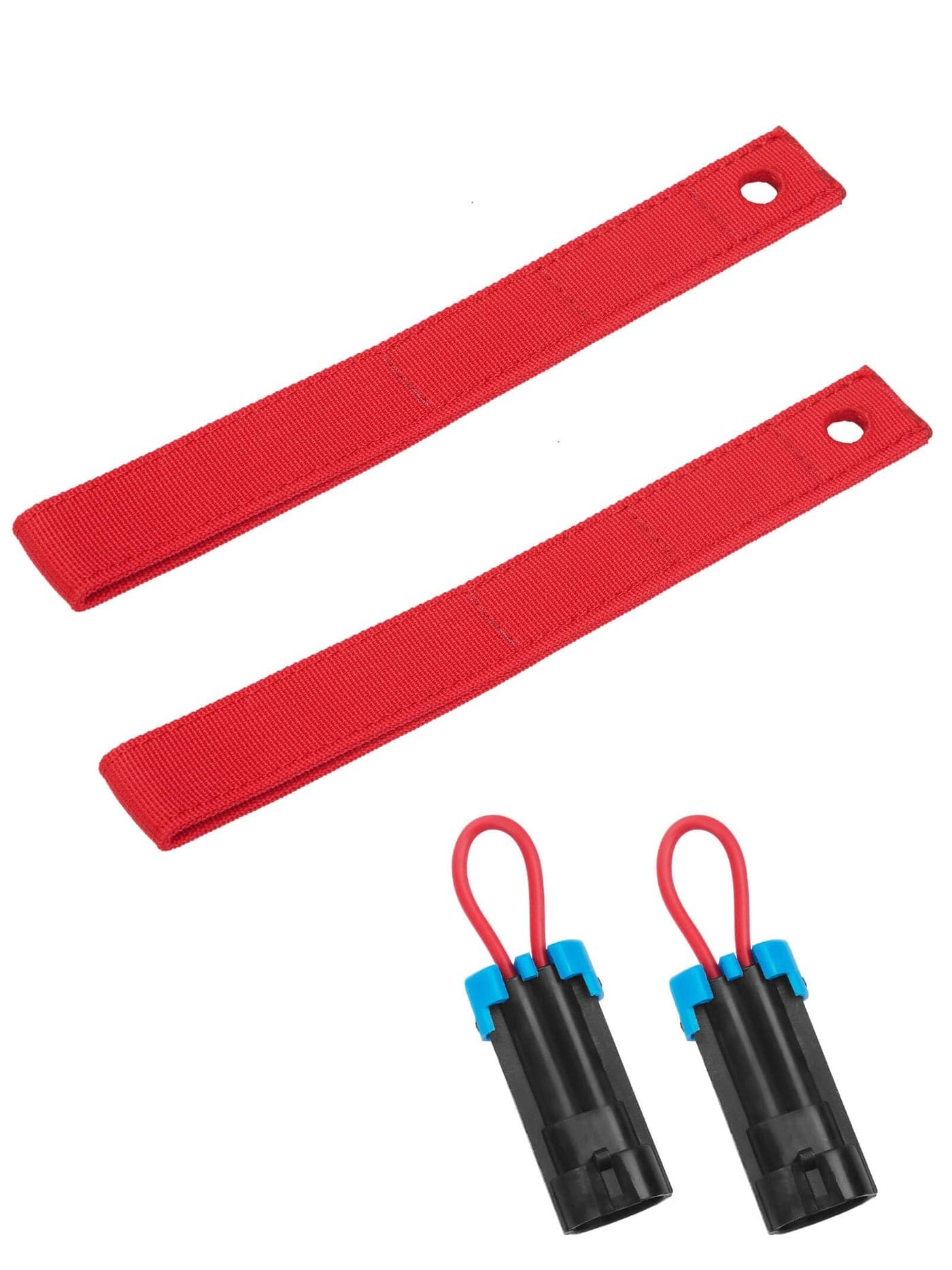 UTV Door Handle Pull Strap Belt for CAN AM Maverick X3 Fits All Years 20172022 All Moldes X3X3 MAX 2pcs Red w 2 Seat Belt Bypass