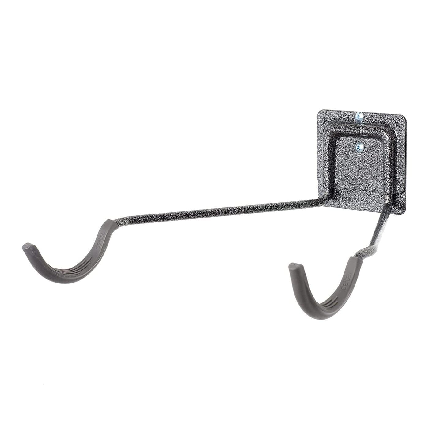 Single Bike Rack Wall Mount by Delta Cycle Horizontal Bicycle Rack Heavy Duty Hanger Hook Design Provides Easy Storage Access Installation Mount Holds Up to 50 lbs