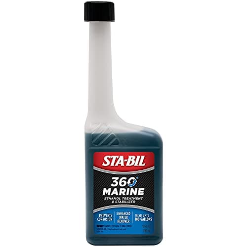 STA-BIL 360 Marine Ethanol Treatment and Fuel Stabilizer - Prevents Corrosion - Helps Clean Fuel System For Improved In-Season Performance - Treats Up To 100 Gallons, 10 fl. oz. (22241)