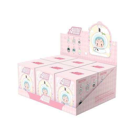 YJacuing Anime Alien Stage Teruterubozu Series Mystery Blind Box Keychains, Officially Licensed Collectible Chibi Bag Charm (Whole Set, Contains All of 6 Characters)