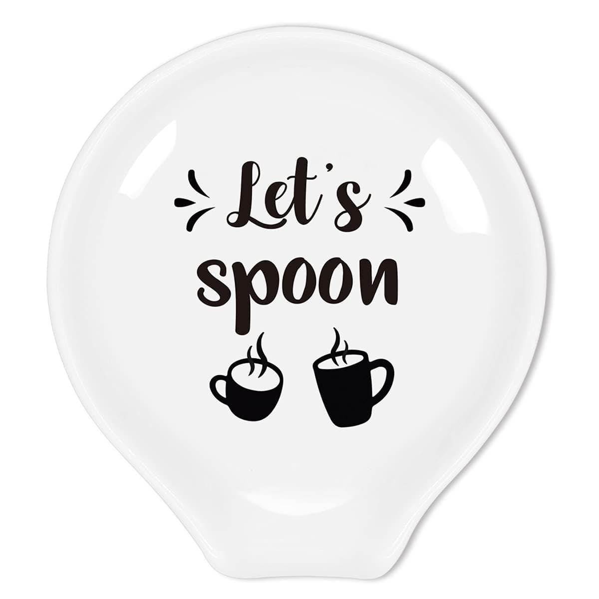 Littlefa Funny Golden Retriever Dog Coffee Spoon RestCute Everything Tastes Better with Dog Hair in It Ceramic Coffee Spoon HolderGifts for Golden Retriever Dogs Lovers