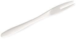 White Melamine Fork 775