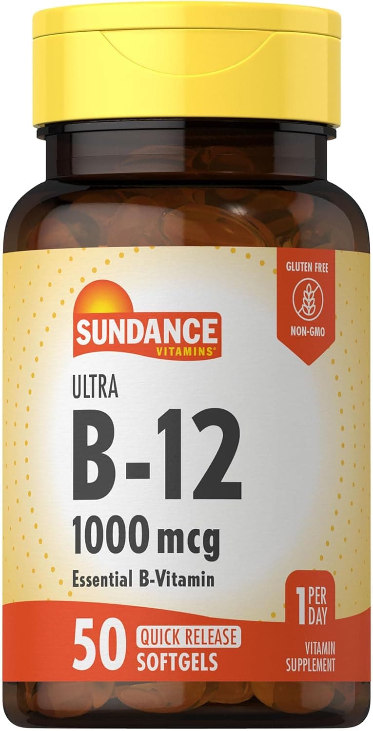 Sundance B-12 1000 mcg Softgels for Adults