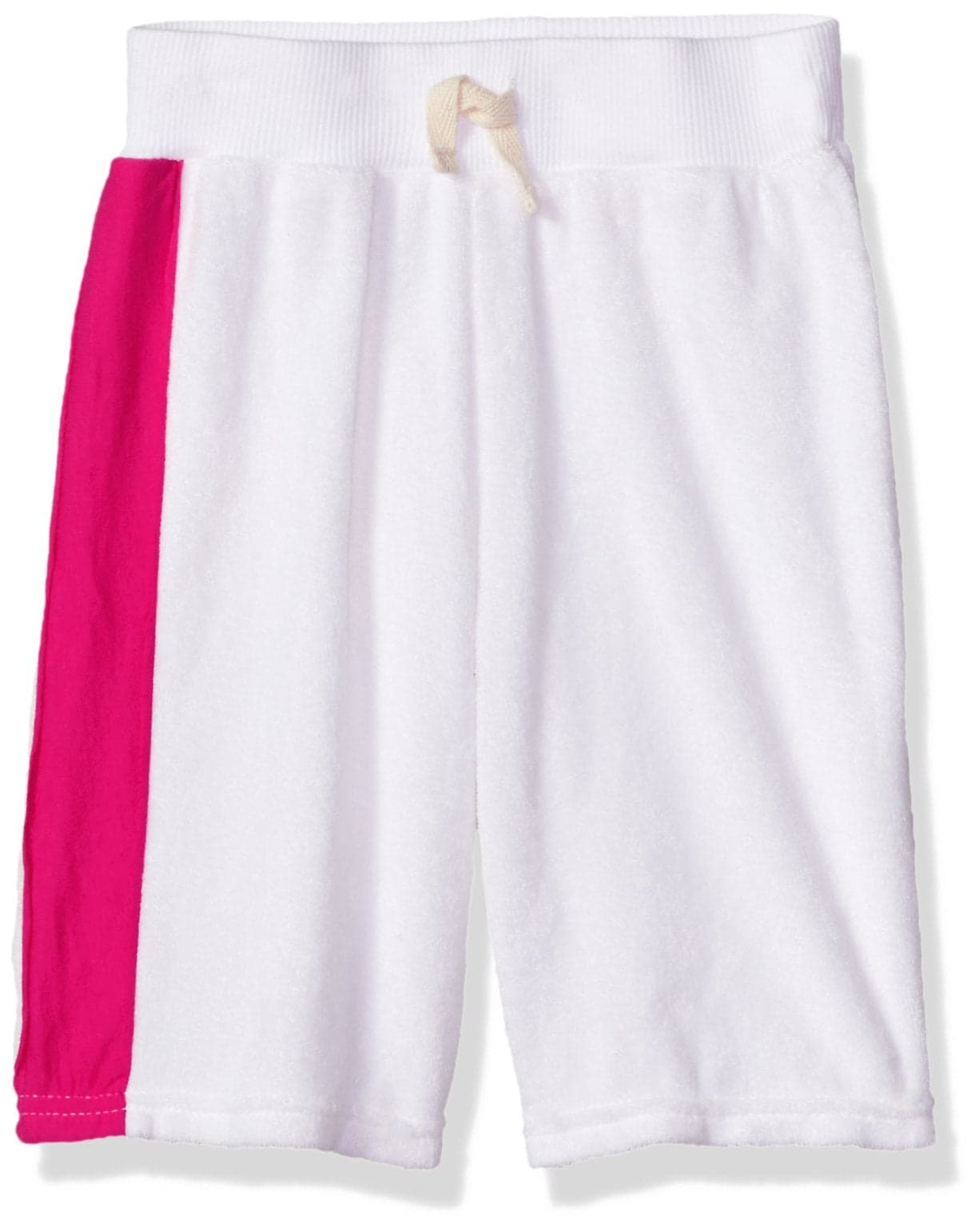 Burt's Bees Baby Little Girls' Side Stripe Board Shorts (Toddler/Kid) - Cloud - 2T