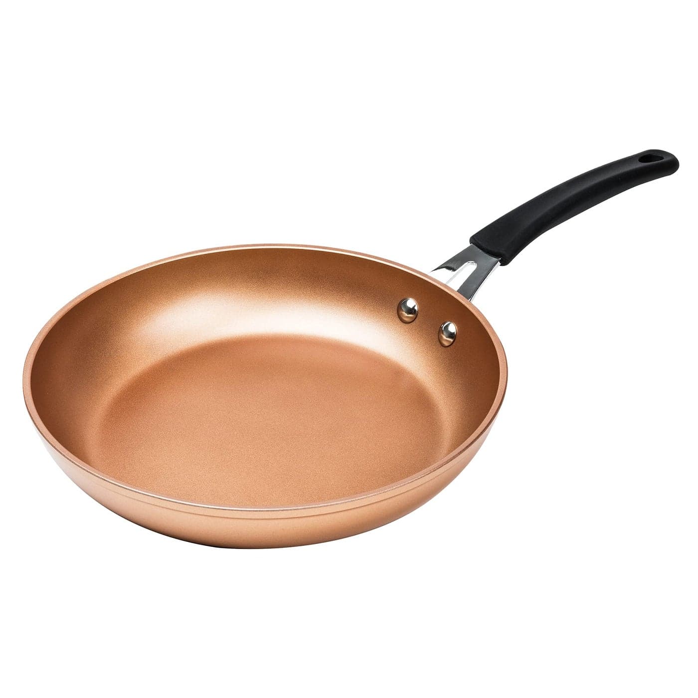 Ecolution Titanium Ceramic Easy Clean 8 Inch Endure Nonstick Cookware Silicone Stay Cool Handle 11Inch Fry Pan Copper