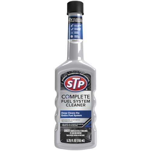 STP Complete Fuel System Cleaner Fuel Cleaner Deep Cleans Entire Fuel System 525 Oz Multicoloured 1 Count Pack of 1