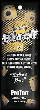 ProTan Instantly Black 50XX DHA Bronzing Lotion Ultra Black 22 ml