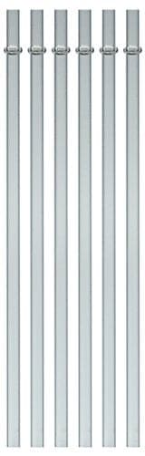 Acrylic Drinking Straws – Set of 6 Replacements for 10oz, 12oz, 16oz, 20oz Tervis Tumblers, Reusable and Durable