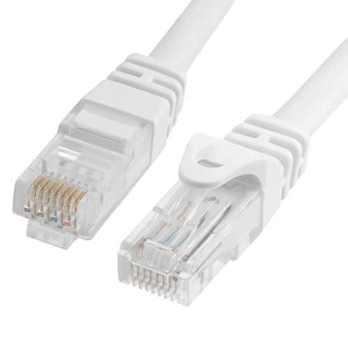 Cmple - CAT 6 500MHz UTP ETHERNET LAN Network Cable -w 100 FT White