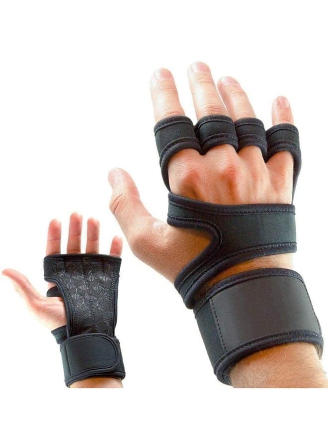Anti-Slip Weight Lifting Gym Gloves one size centimeter