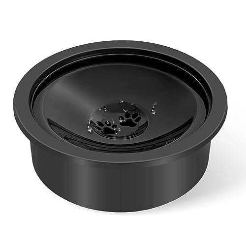 No Spill Water Bowl for Dogs 30oz Slow Drinking Dog Slobber Stopper Non Spilling Messy Splash or Drip