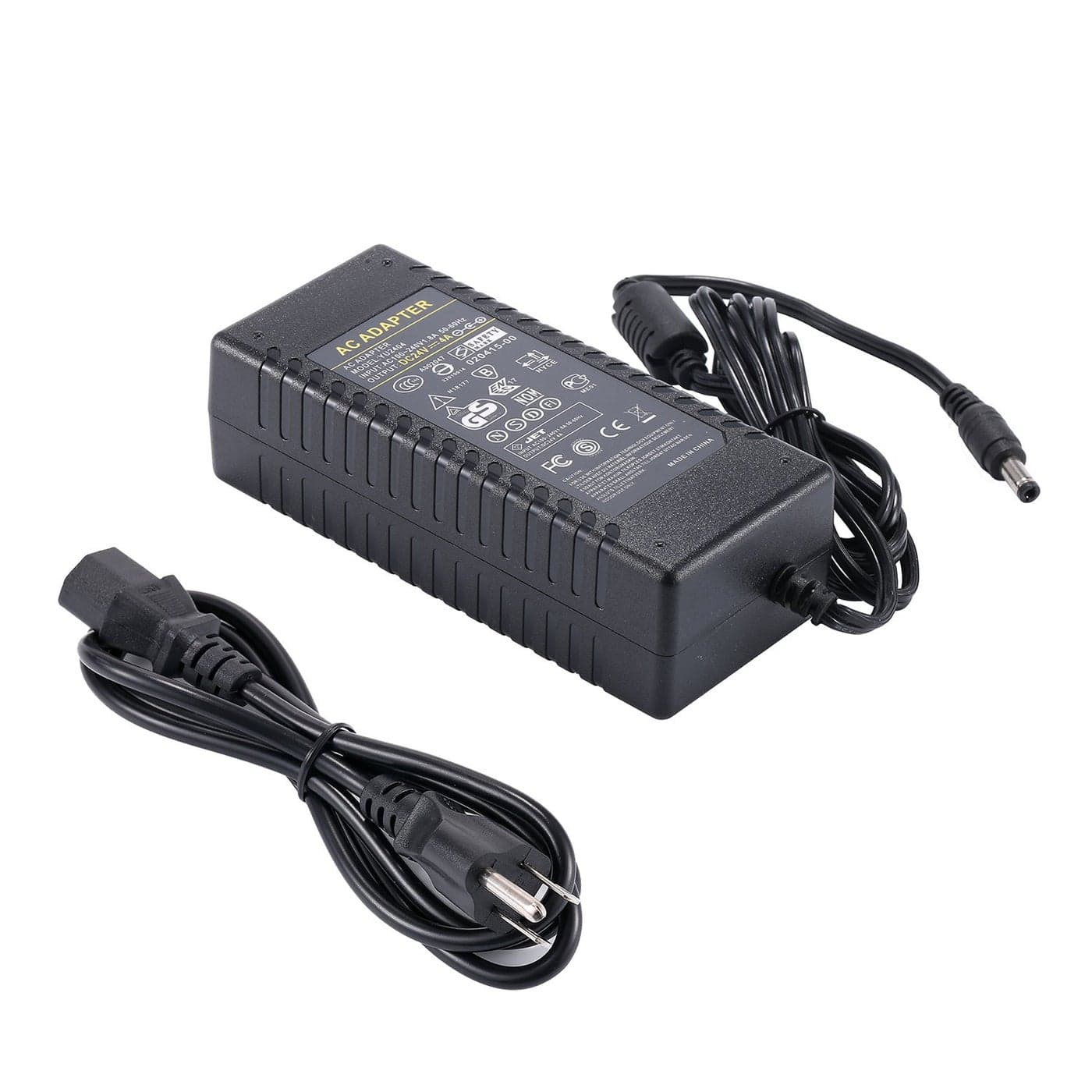 24V 4A Power Supply Adapter - COOLM AC 100-240V 50/60HZ DC 24 Volt 4A 96W Power Adapter Converter Transformer Charger 4amp Transformers 24V/4A Interface 5.5mm x 2.5mm Suitable for LED Strip Light