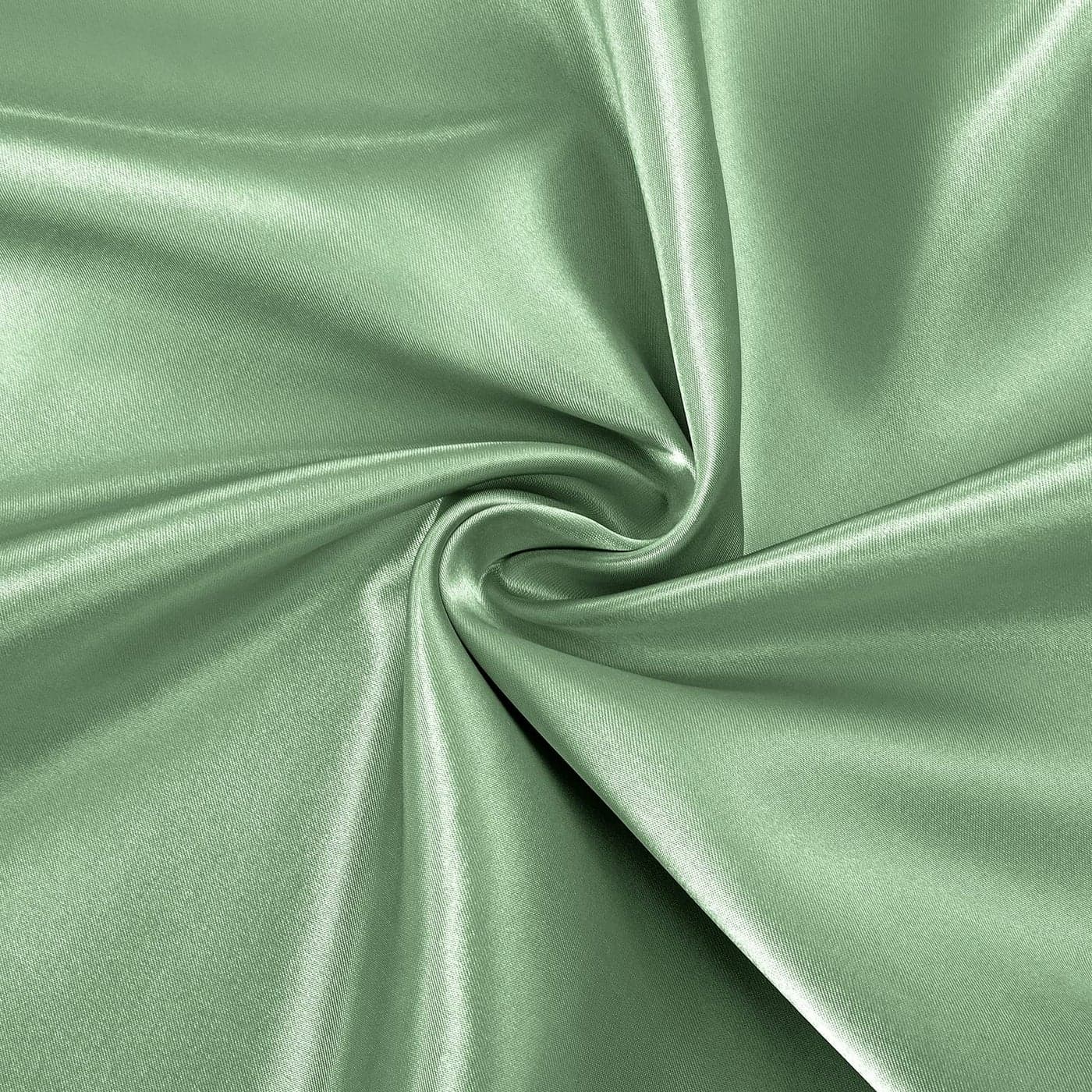Horbaunal Sage Green Satin Fabric 60 Inch Wide by The Yard Soft Charmeuse Satin Fabric for Wedding Dress DIY Craftings Costumes 1 Yard
