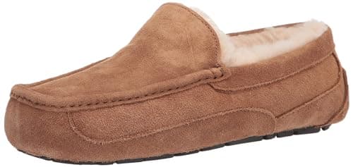 UGG Men's Ascot Slipper, Chestnut, 10