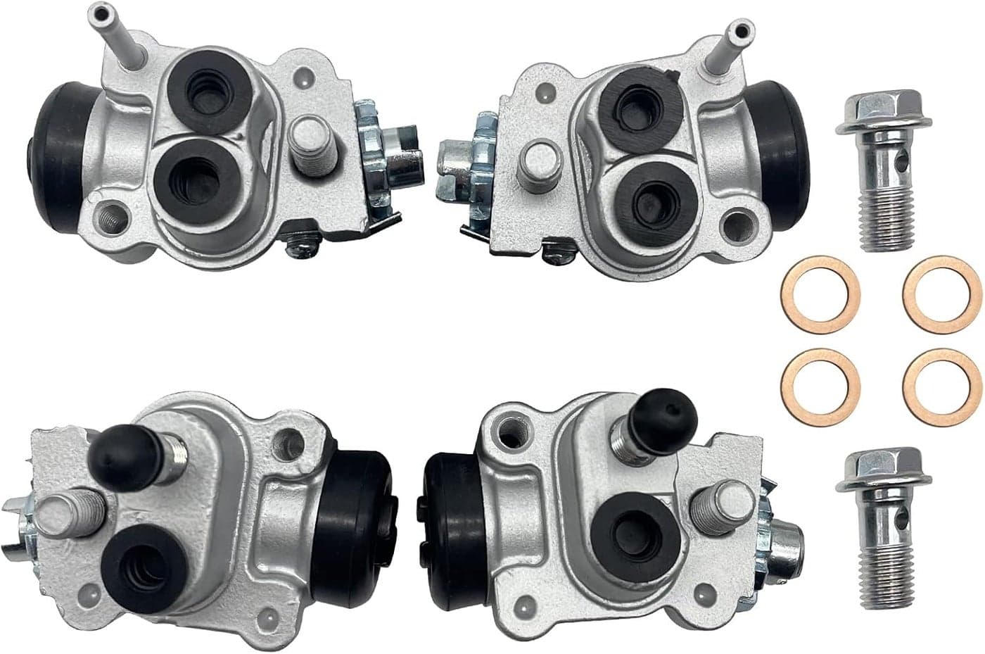 Front Brake Wheel Cylinders Kit for Honda TRX350 Rancher 350 (2000-2003) - OEM# 45310-HC5-006 45330-HC5-006