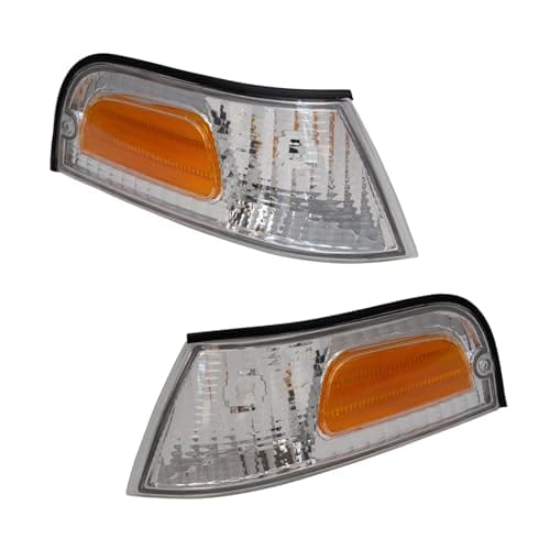 TRQ Corner Light Set Compatible with 1998-2011 Ford Crown Victoria