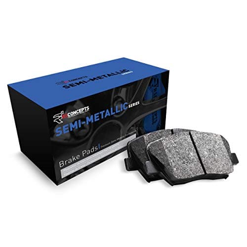 R1 Concepts Semi Met Brake Pads and Hardware Kit 2311206901 Rear