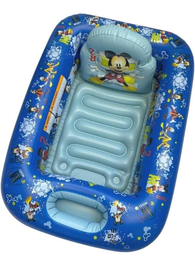 Ginsey Disney Mickey Mouse 'Go for It' Inflatable Tub - Baby Bathtub