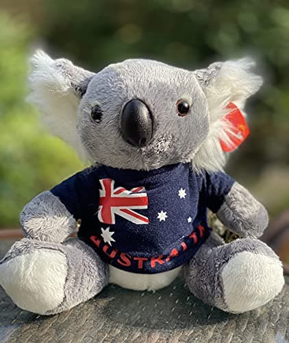 Aeisage Koala Stuffed Animal 8 Inch Plush Koala Bear with TShirt Super Soft Australian Souvenir Gift
