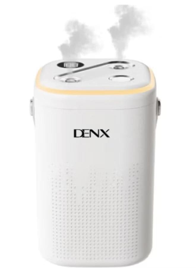 DENX DX1927 Smart Air Humidifier, 1.3L Portable with 1800mAh Rechargeable Battery & Type-C Charging