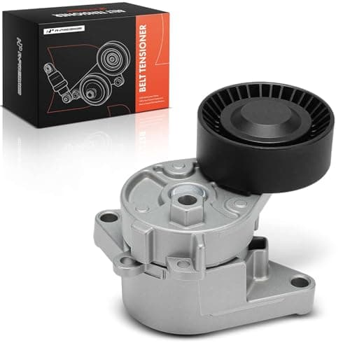 A-Premium Belt Tensioner Assembly with Pulley Compatible with BMW 323Ci, 323is, 325Ci, 325i, 325is, 325xi, 328Ci, 328i, 328is, 330i, 330xi, 330Ci, X5, Z3, Z4, 525i, 528i, 530i, Replace# 11281427252