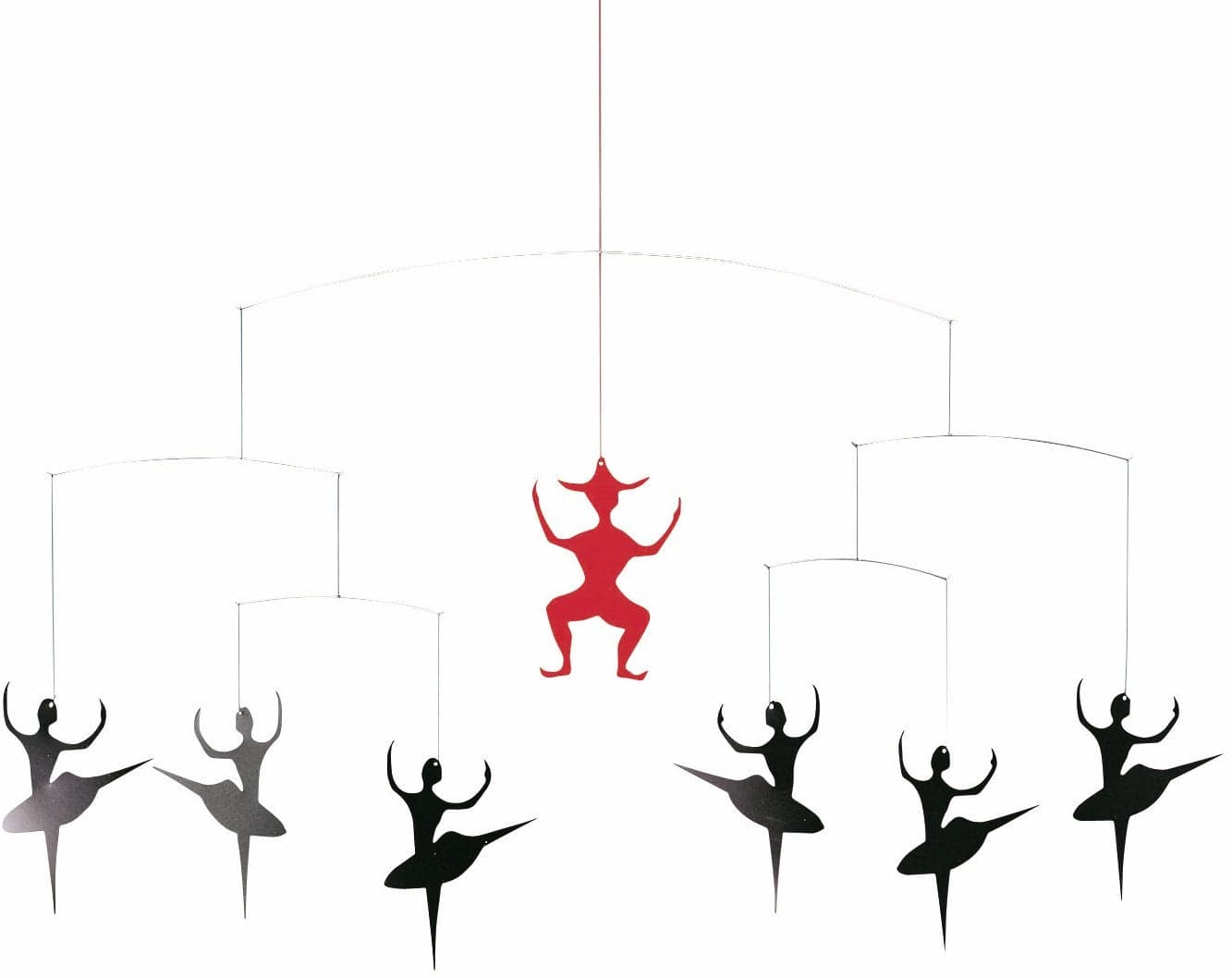 H.C. Andersen Ballet Hanging Nursery Mobile - 28 Inches - Quality Plastic - Handmade in Denmark by Flensted
