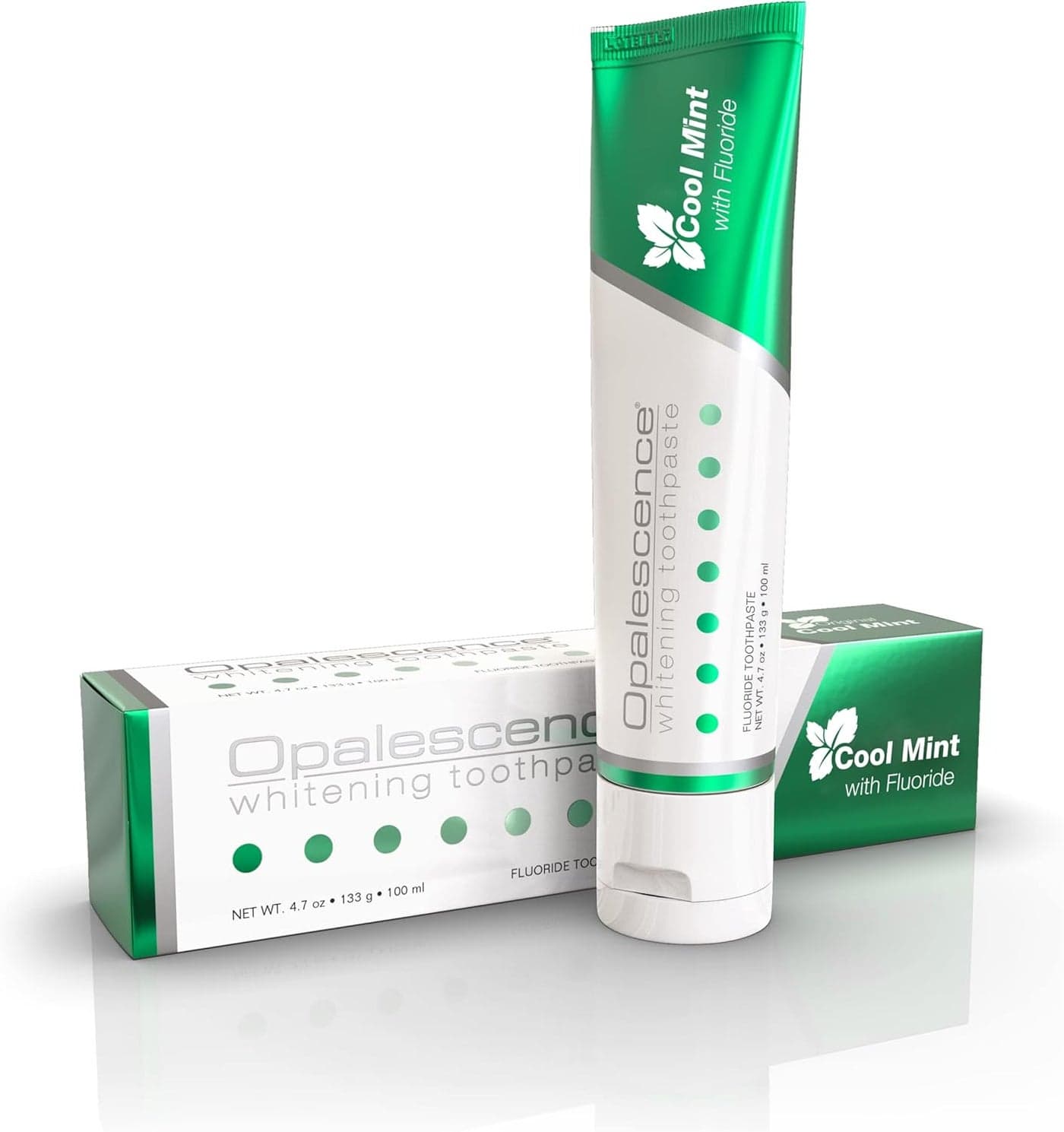 Opalescence Tooth Cleaning Agent 12 x 133g Paste Cool Mint Flavor Toothpaste for Kids Adults Whitening Unisex 12 Tubes