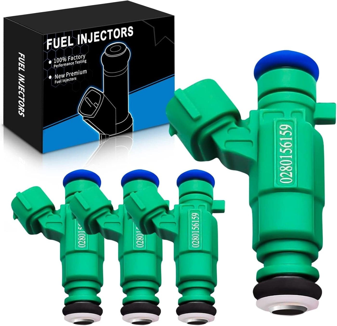 SZKAIDAG Upgraded Fuel Injectors for Nissan Sentra 2003-2006, 1.8L (4 Pcs)