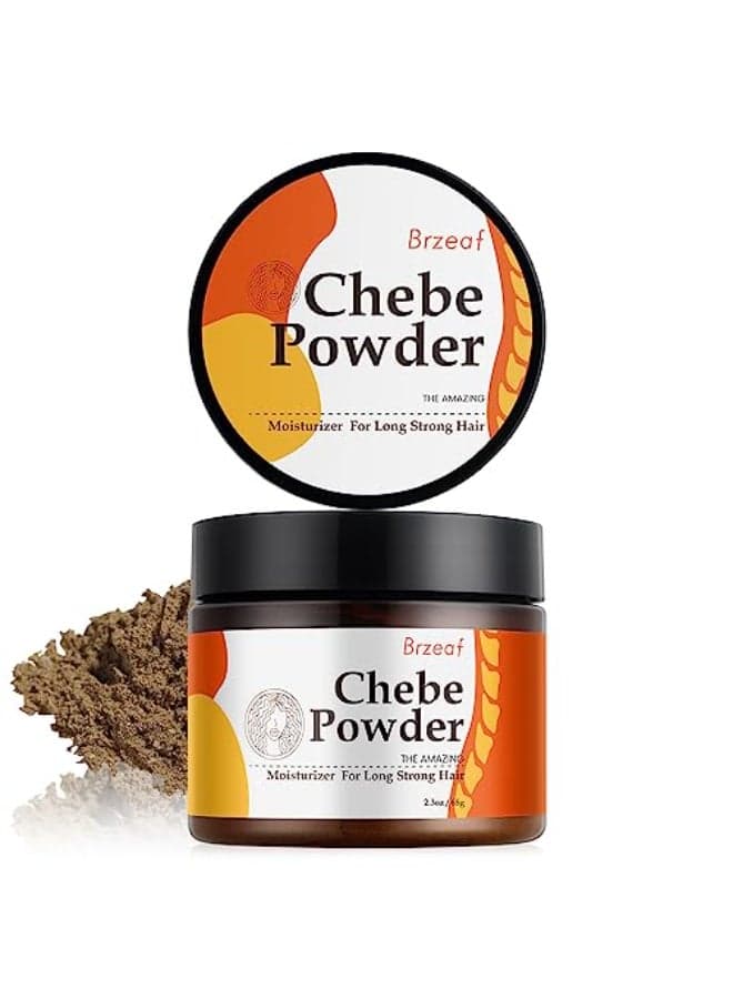 Brzeaf Natural Chebe Powder from Chad65g African Super Moisturizing Promotes Hair Growth Deters Breakage for All Hair Types