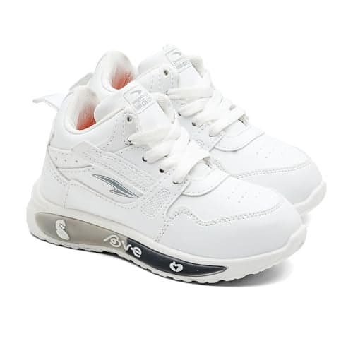 ASIAN Blinky-12 Kids LED Light Sneakers with Smart Motion Glow | Soft Cushioning Comfort, Strong Grip Shoes, Cute, Trendy and Lightweight Design for Boys & Girls | Ideal for Daily Play & School Wear