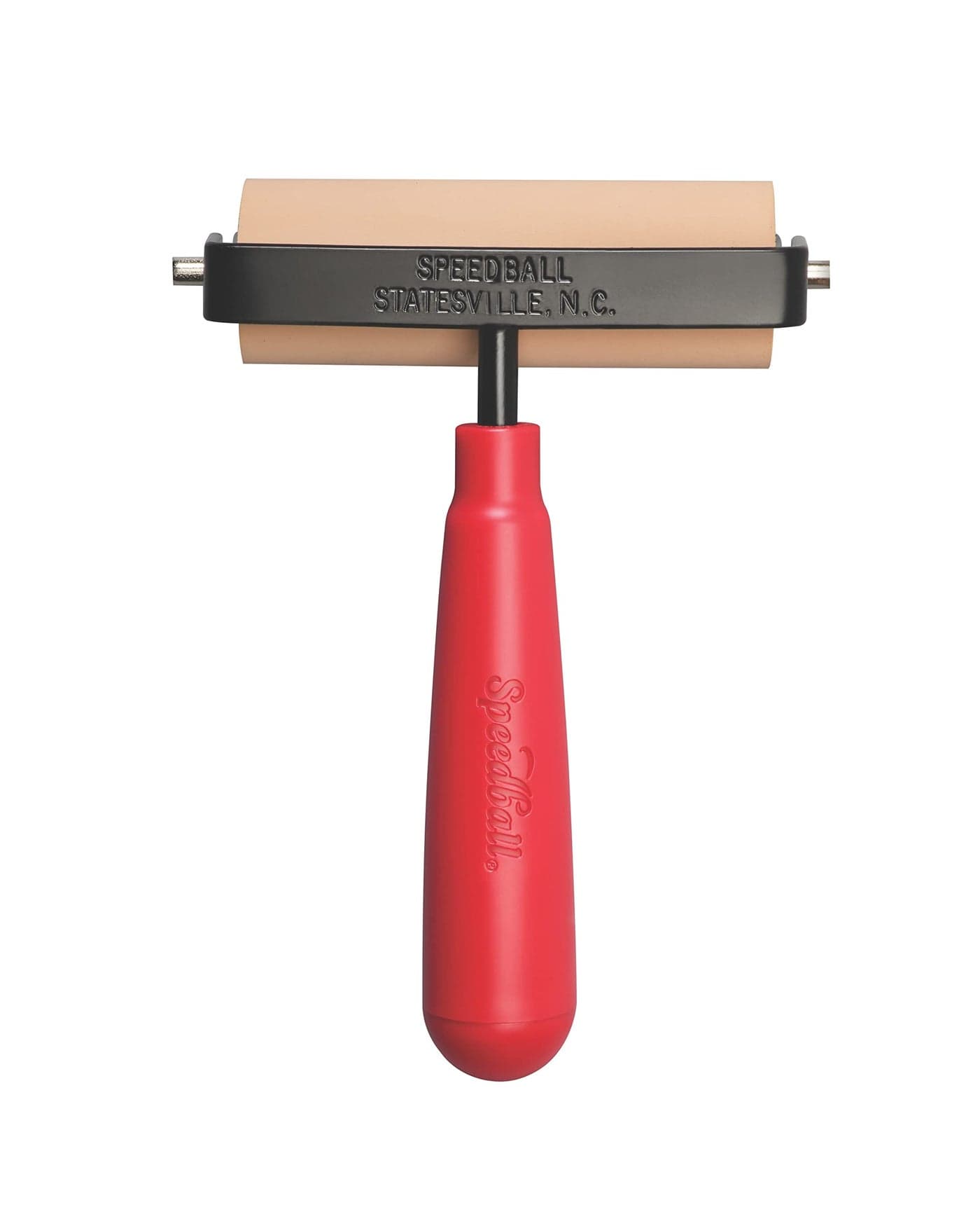 Speedball Soft Rubber Brayer, 3.5-Inch - Printmaking Roller Tool for Gel & Block Printing and Crafting - Made in USA