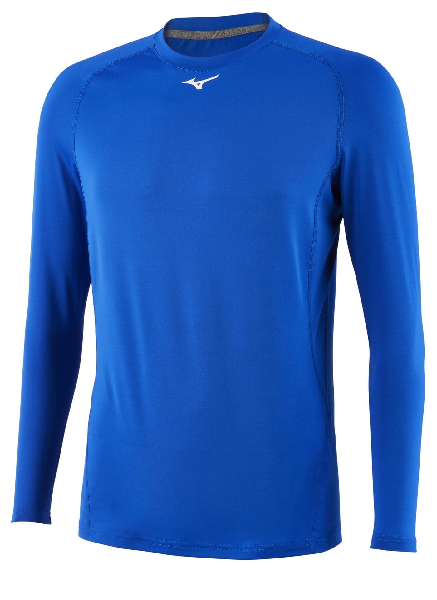 Mizuno Mens Standard Long Sleeve Compression TOP Royal XSmall